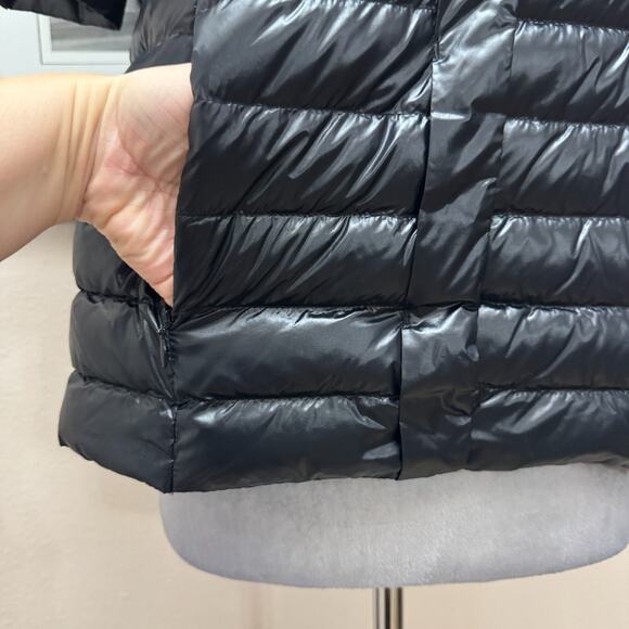 J.McLaughlin Sarabeth Black Short Sleeve Down Puffer Jacket Black XS - Picture 6 of 9